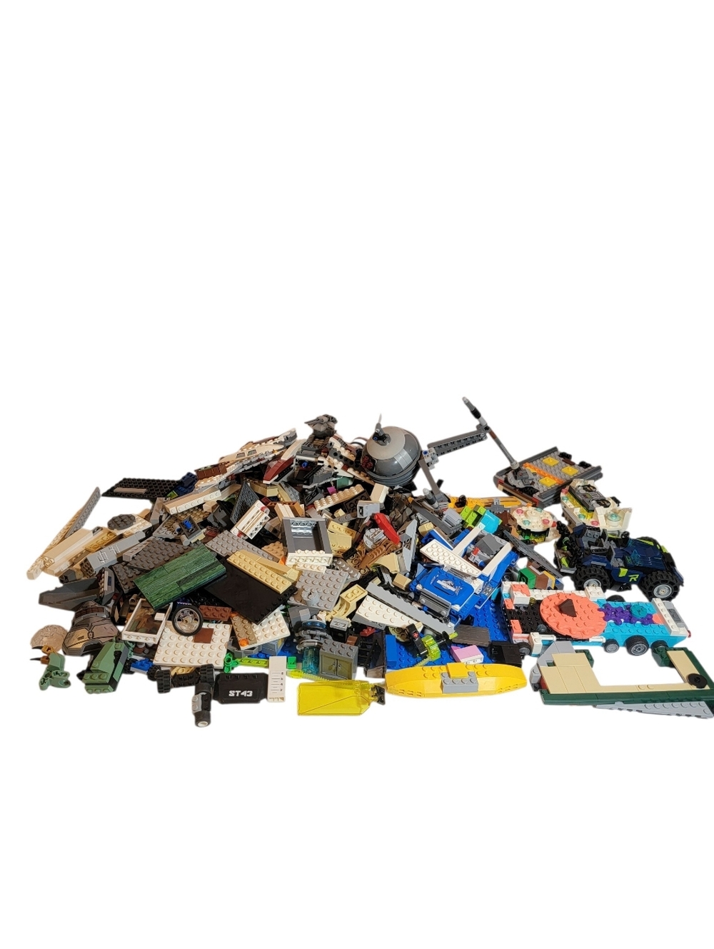 6 LBS LEGO Bulk Lot + Baseplate #70919 #70826 #75051 #75916 #75016 Star Wars